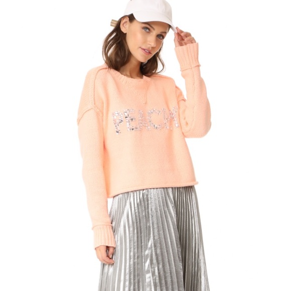 LAST DAY TO PURCHASE NWTs Wildfox “Peachy” Sweater - Picture 8 of 8